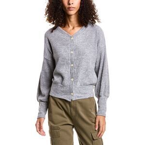 Rosewater Remi Womens  Brushed Cardigan, Grey